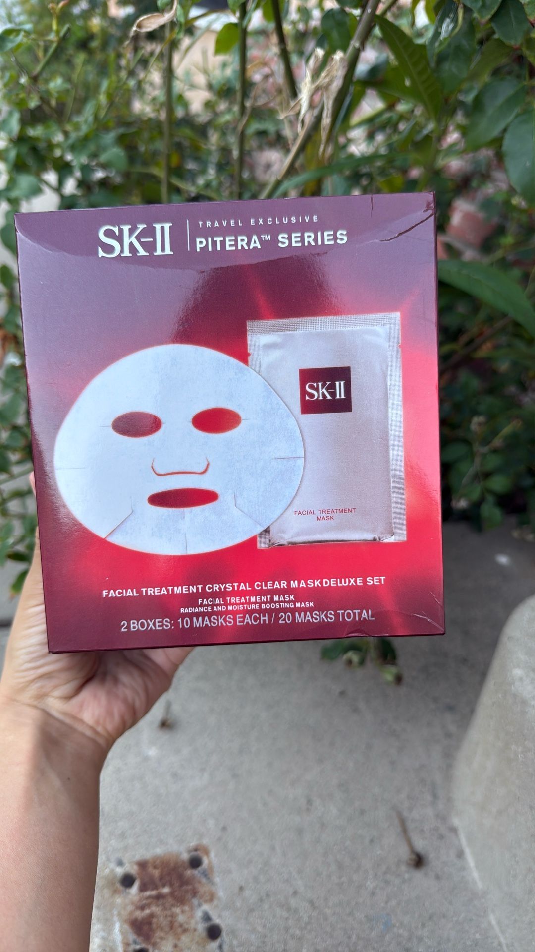 Sk2 Facial Treatment Masks Retail $250 Luxury Crystal Masks Delixe Set 20 Ct