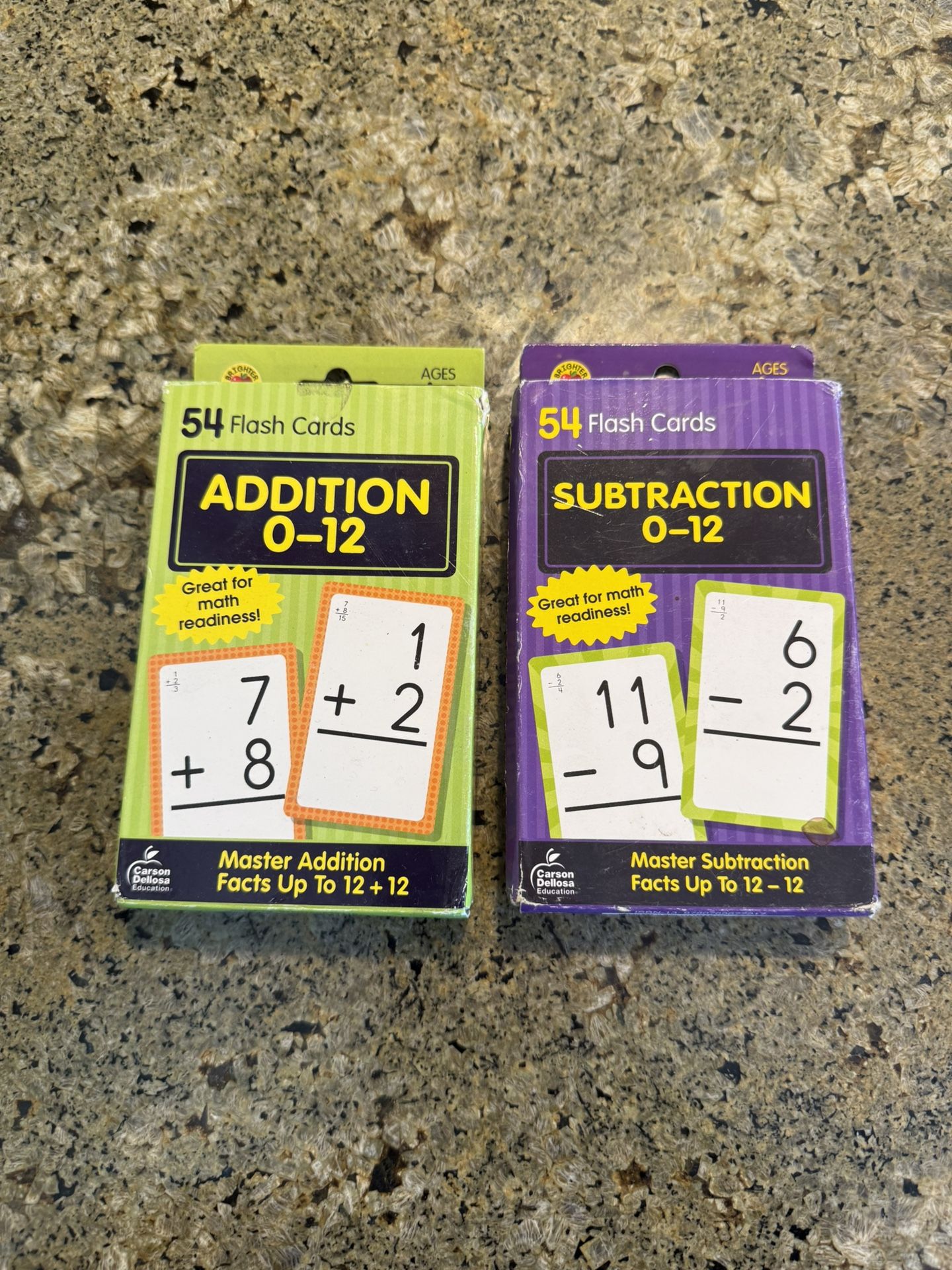 Flash Cards Addition And Subtraction