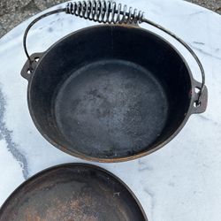 Large Size Heavy Duty Iron Pot $40