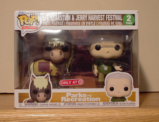 Funko POP TV Parks & Rec - Lil Sebastian & Jerry Harvest Festival
