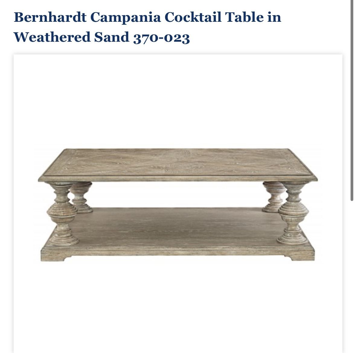 Coffee table Really Sturdy Heavy 