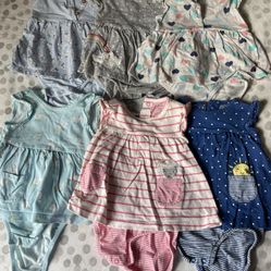 *EVERYTHING INCLUDED* 12mo size BABY GIRL CLOTHES (ALL CARTER’S)