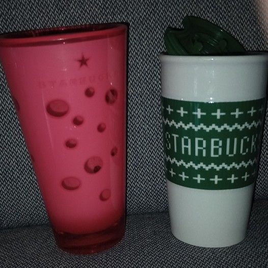Starbucks Cups 20 & 10 Ounce Sizes
