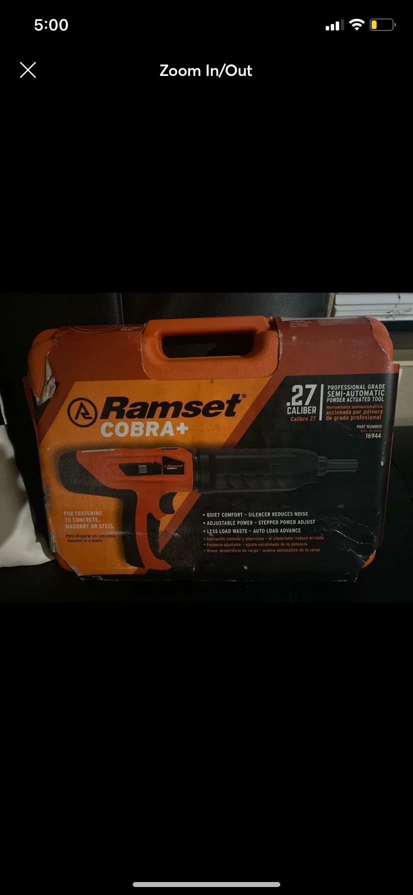 Powder Actuated Tool