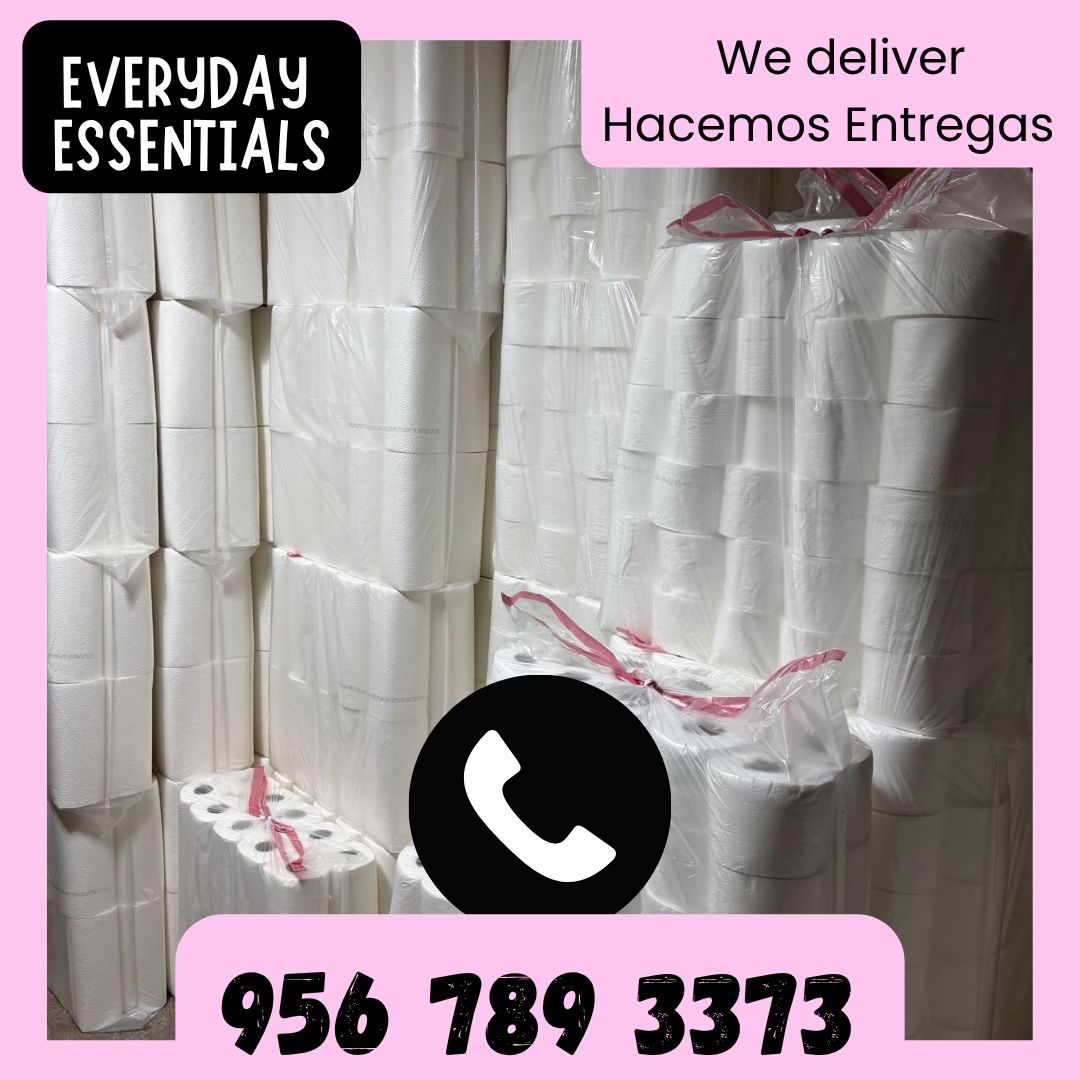 Free Delivery Toilet Paper, Paper Towels, Detergents And More