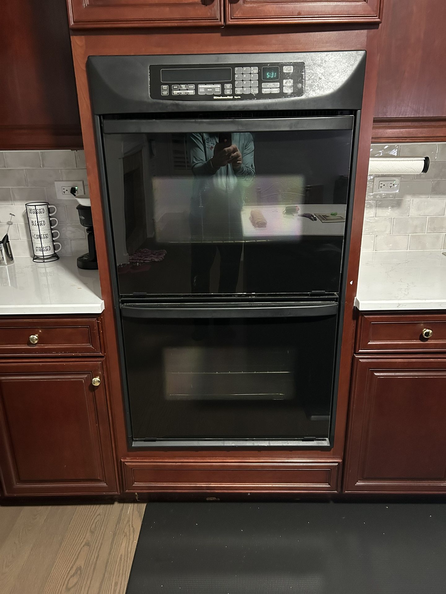 KITCHENAID DOUBLE OVEN CONVECTION
