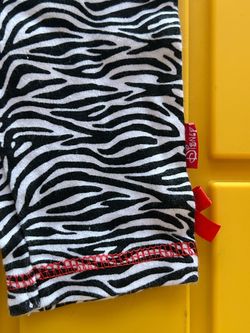 Baby girl disney zebra pants
