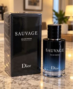 Dior Sauvage Eau de Parfum for Men | 100ml / 3.4 FL OZ | Brand New & Sealed | Original Designer Cologne | Luxury Fragrance
