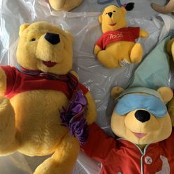 Vintage Disney Winnie The Pooh And Friends! 25+ Plush Toys From The 90s!