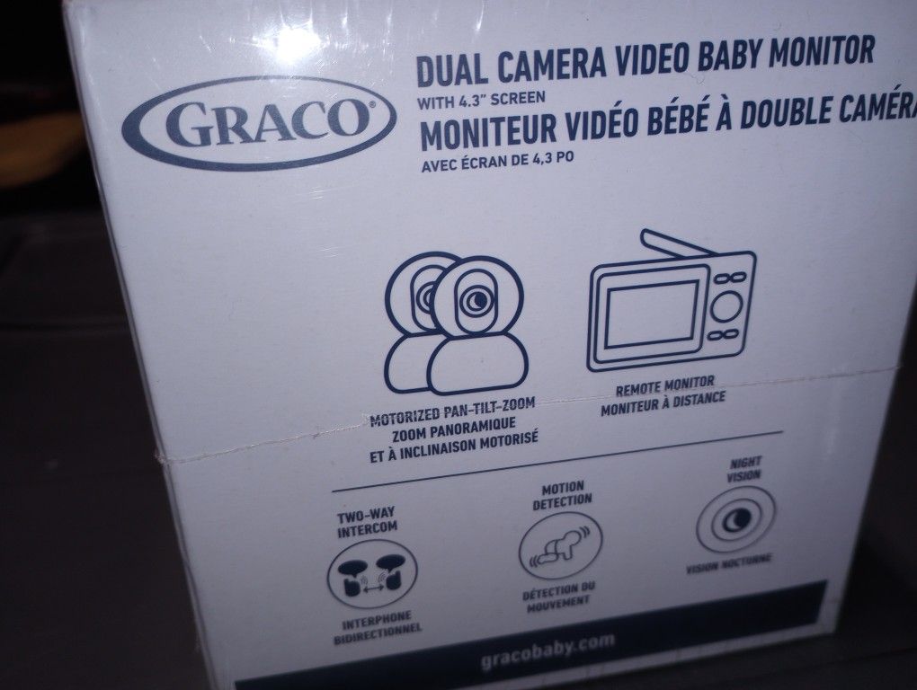 Dual Camera Baby Monitor, Graco