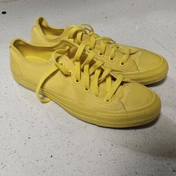 All Yellow Converse 