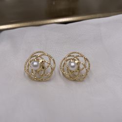 New Flower Studs Earrings, Valentines Gift 