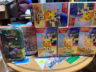 Pokemon 30th Celebration ***restocked, get them while I have them***