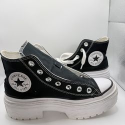 Converse Black Platform High-Top Sneakers