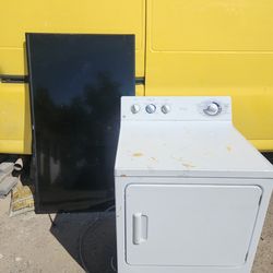 Tv and electric  dryer