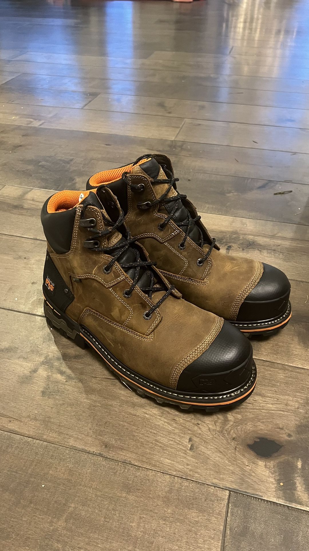 Timberland Men's Boondock 6 Inch Composite Safety Toe Waterproof 6 CT WP