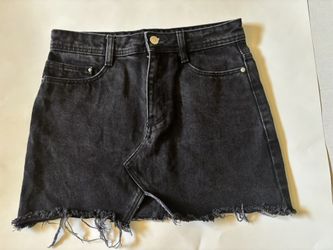 TRAFALUC DENIM MINI SKIRT BY ZARA XS DENIMWEAR