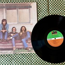 Crosby, Stills & Nash LP Self Titled 1969 Vinyl Atlantic vSD 8229 VG+