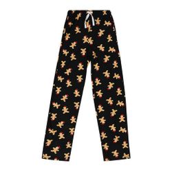NWT  Holiday Lounge Pants / Pajama Pants Womens Size L Large  Gingerbread Christmas Tree Holiday 