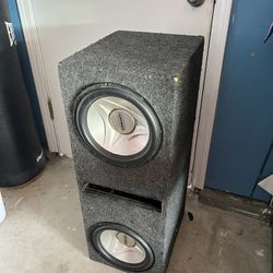 Sub Woofer & Speakers