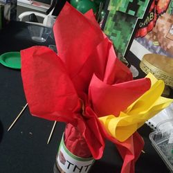 Mindcraft Creeper Party Table Decor