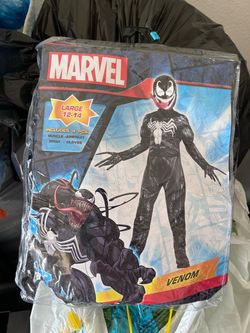 Marvel Venom Kids Costume Large 12-14