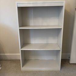White Bookcase 