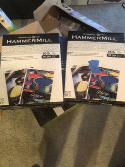 Color copy gloss cover