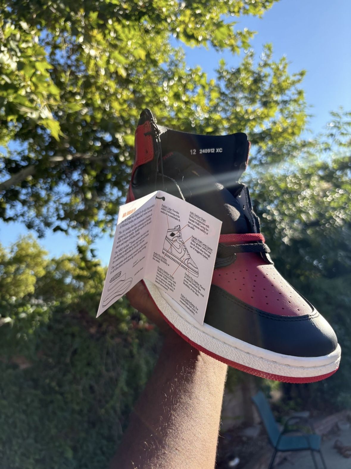 Air Jordan 1 ‘85 “Bred” -Size 12 