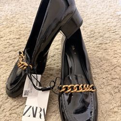 Black Charcoal Dress Shoes 