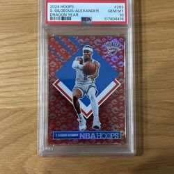 Psa 10 Shai Gilgeous-Alexander Dragon Year 