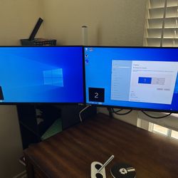 Two 24in Sceptre Monitors 165hz 