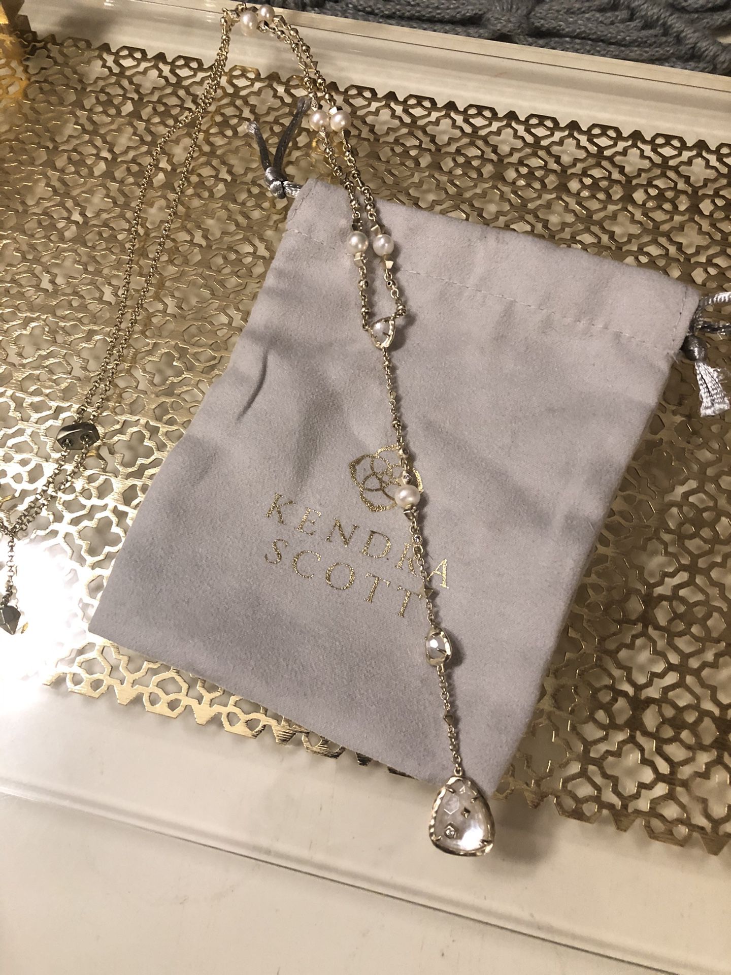 Kendra Scott Gold Lucille Necklace