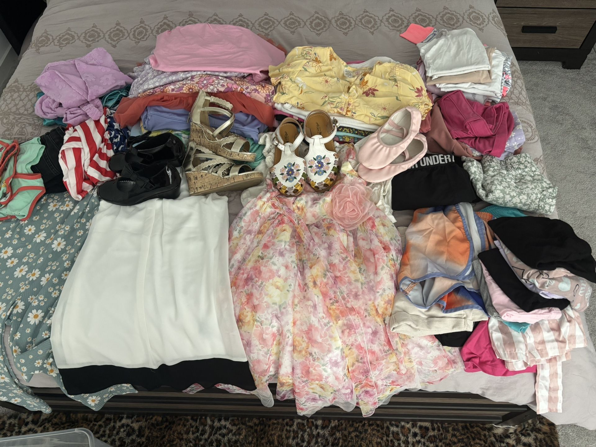 Variety of Girls Clothes Size 7-8