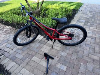 Trek Boys 24 Inch Red Bicycle