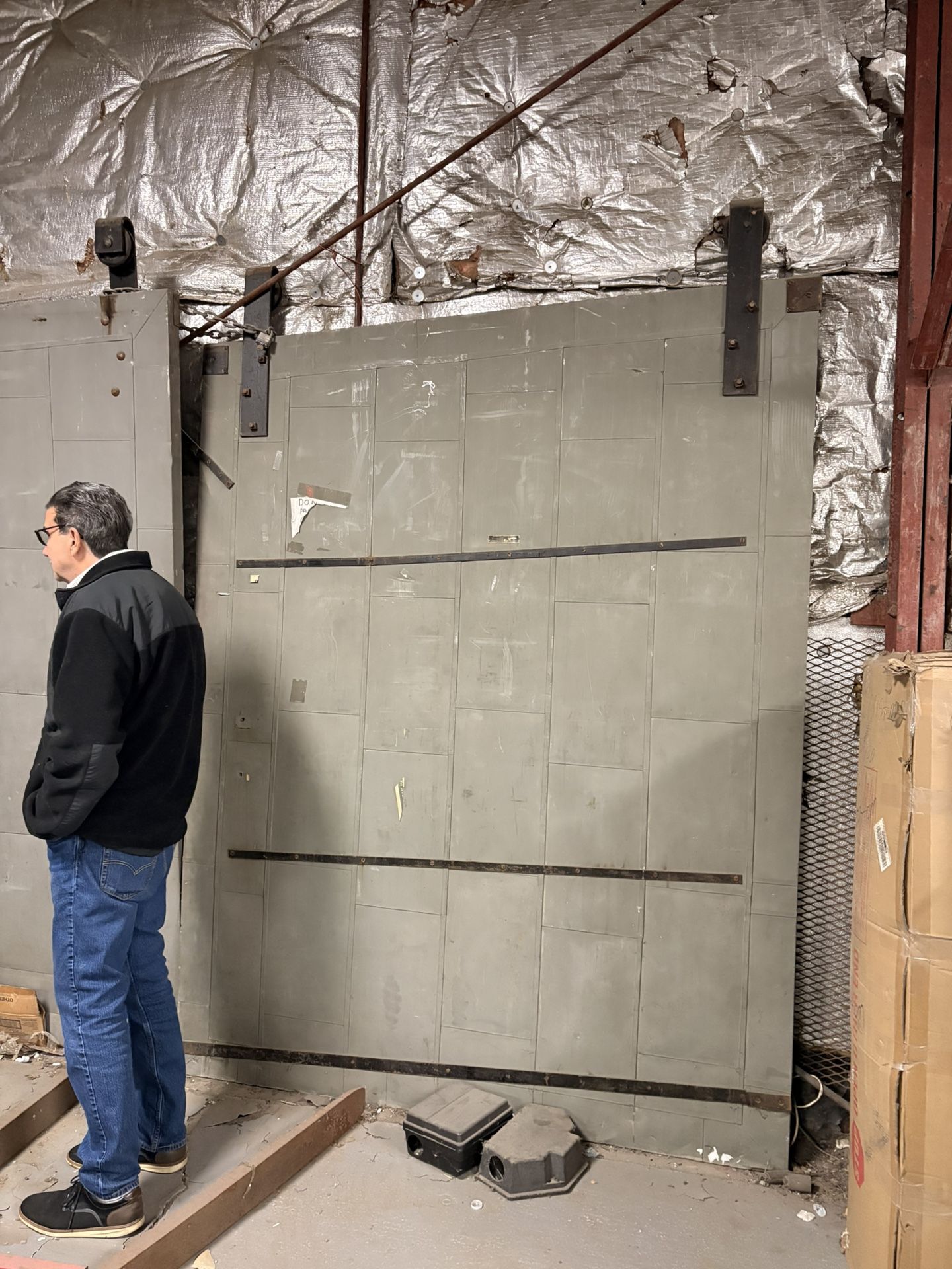 Fire Rated Tin Clad Barn Doors