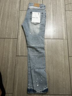 Purple jeans