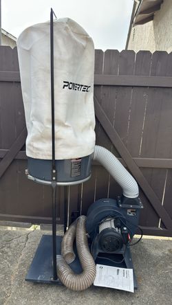 Power tech dust collection. 1.5 hp. METAL IMPELLER. 120v/240v