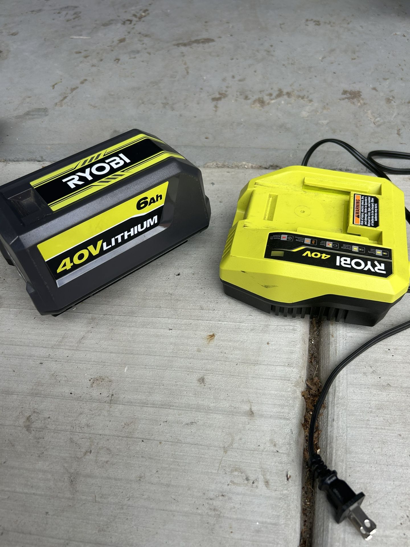 Ryobi Battery And Charger