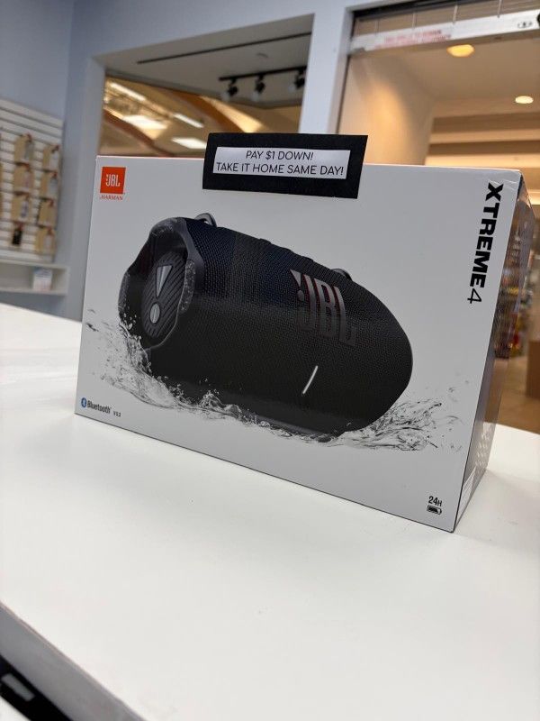 JBL Xtreme 4 Bluetooth Speaker New - Pay $1 DOWN AVAILABLE - NO CREDIT NEEDED