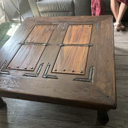 Huge Hand Crafted Table