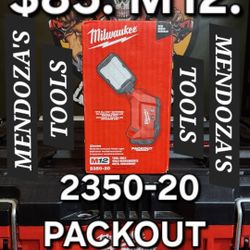 Milwaukee Packout Flood Light 1,200 Lumens M12