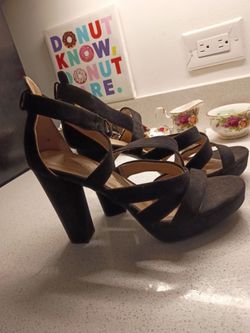 Women's Black Sandals 8 1/2 New!