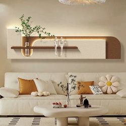 DIY Decoration LED Wall Lamps Plant For Living Room Sofa Background Wall Bedroom Corridor Modern Art Home Horizontal Mural Light