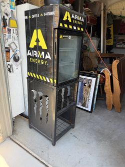 Mini Refrigerator & Stand