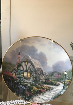 Plate colectivo by Thomas kinkade , original