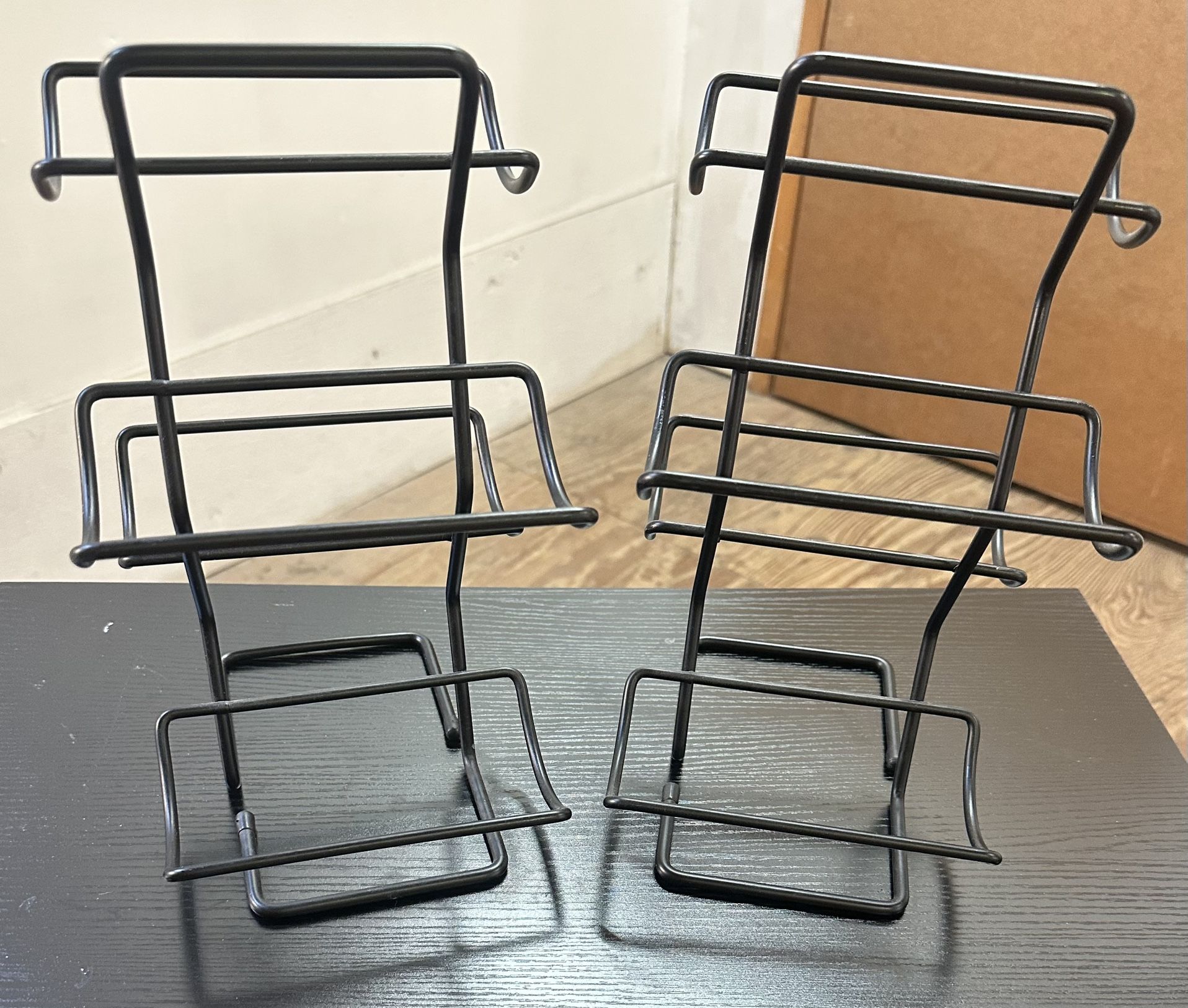 Set Of 2 Wine Bottle Racks.