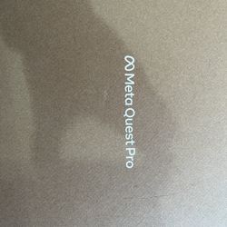 META QUEST PROS  (in Person Purchase Only) 