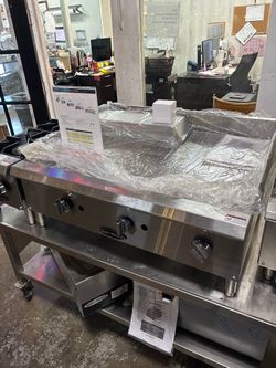 36” flat griddle NEW