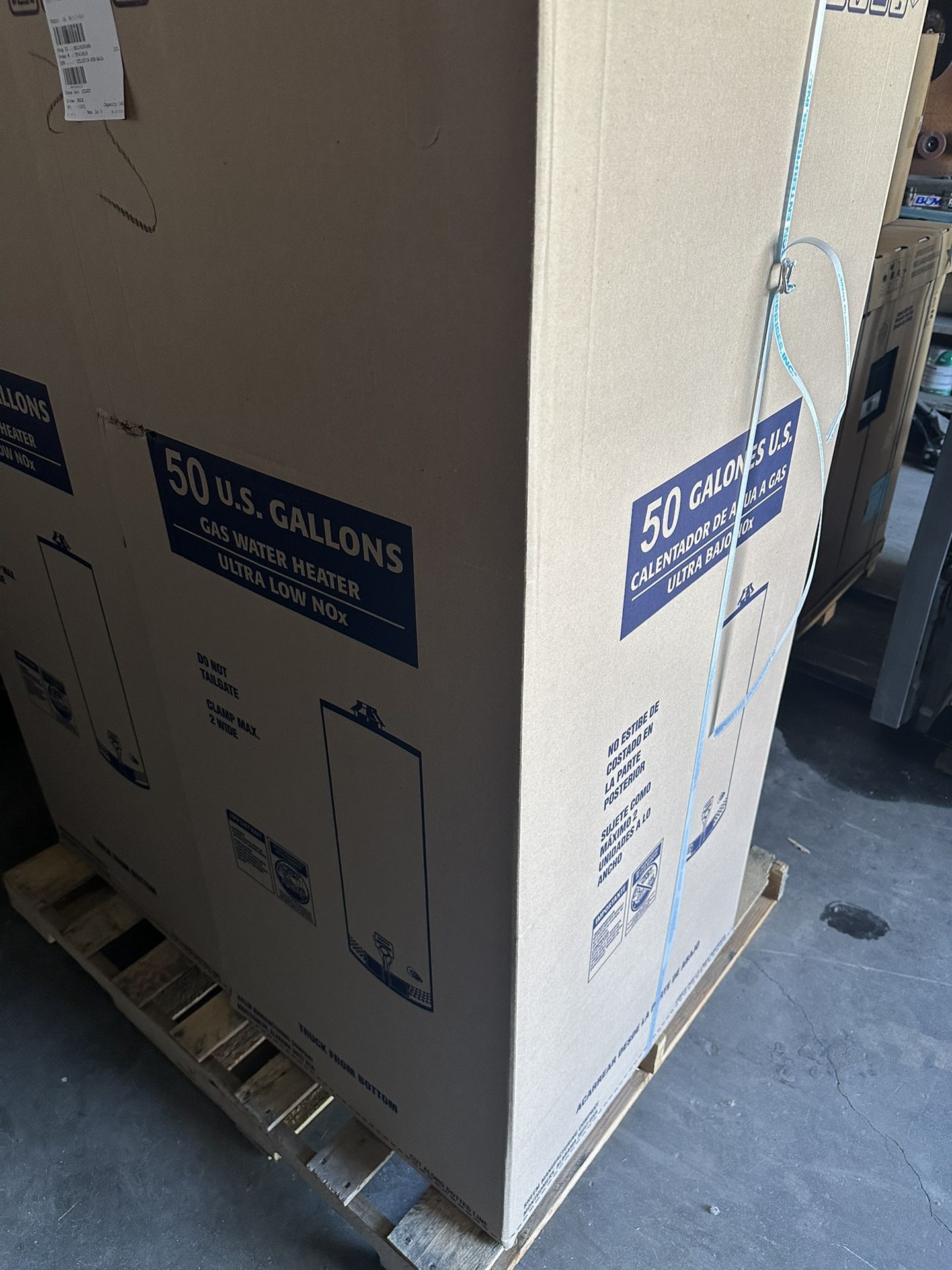 Brand new 50 gallon Rheem water heater
